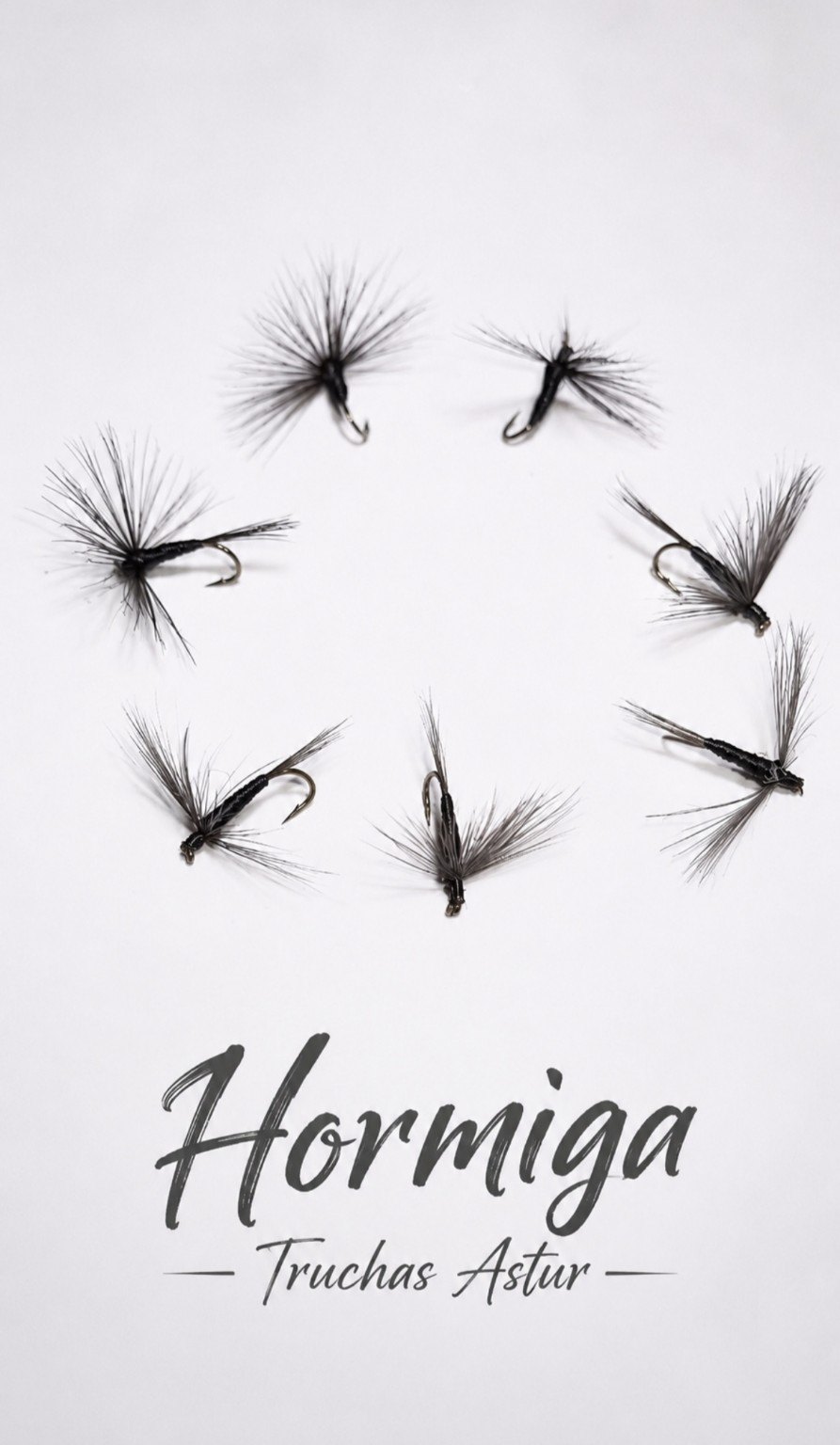 Mosca Hormiga Truchas Astur