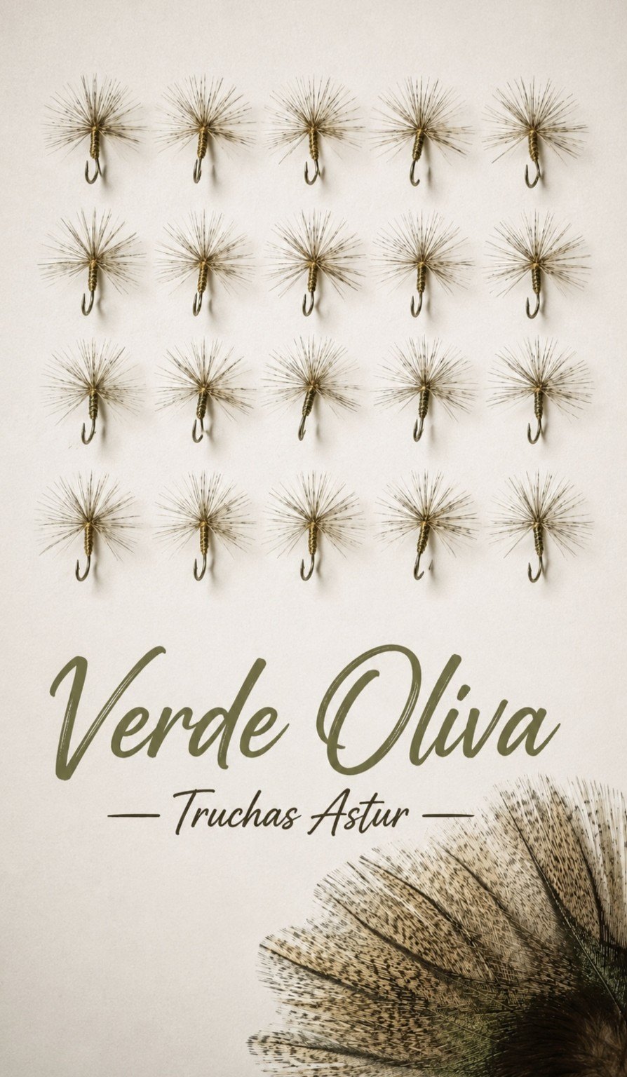 Mosca Verde Oliva Truchas Astur